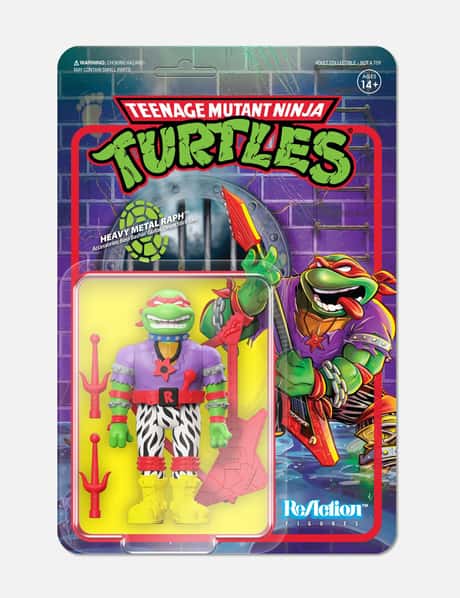 Super 7 Teenage Mutant Ninja Turtles ReAction Figures Wave 6 - Heavy Metal Raph