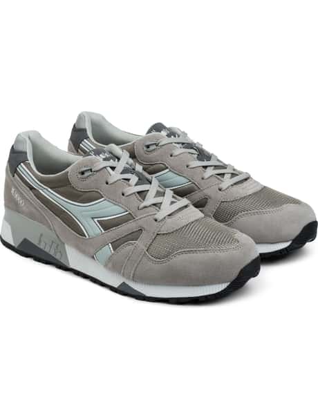 DIADORA Paloma Grey/Grey Alaska N9000 NYL Sneakers HBX