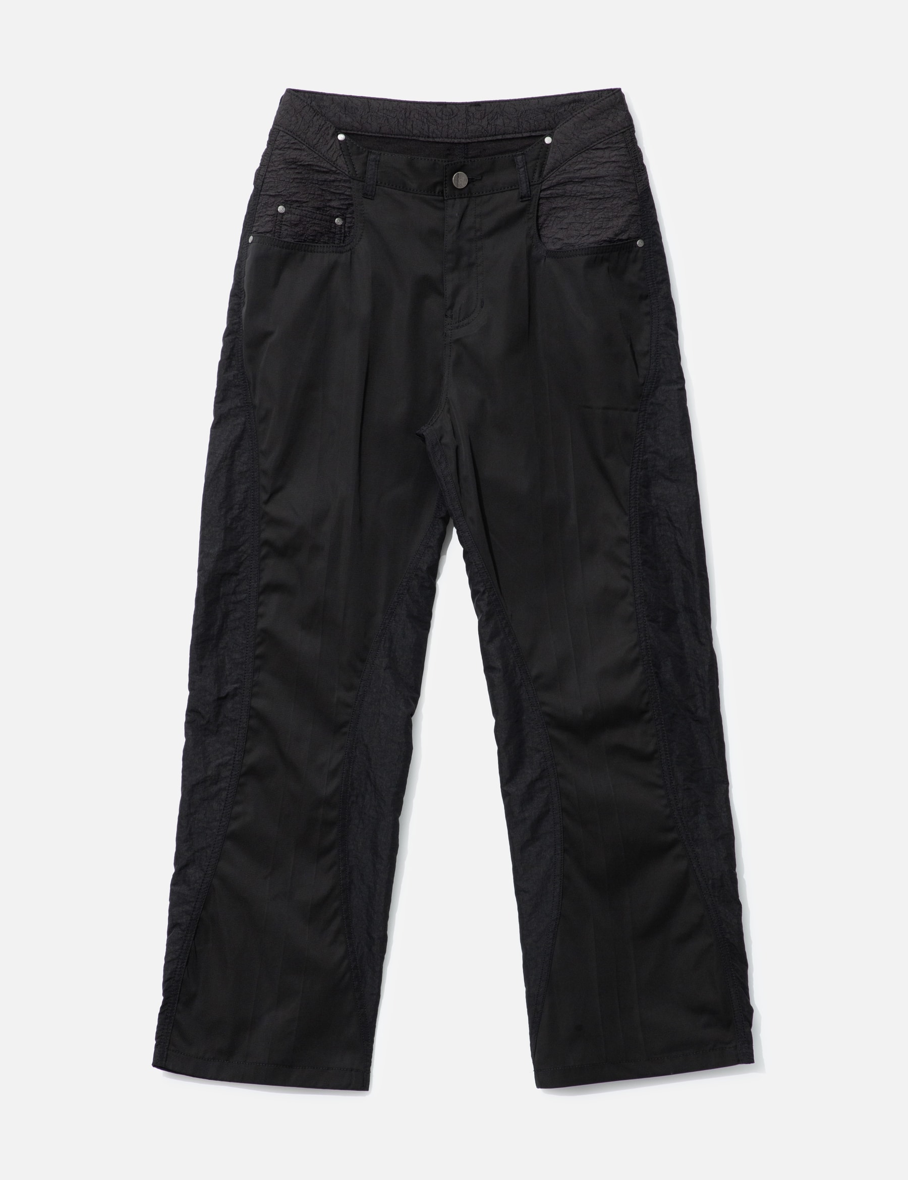 3 Mix Fabric Pants view 16