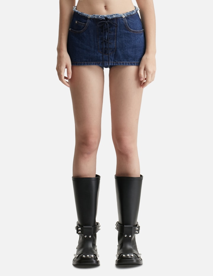 Denim Mini Skort Placeholder Image