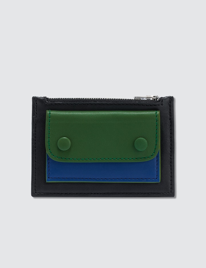 Leather Zipped Cardholder Placeholder Image