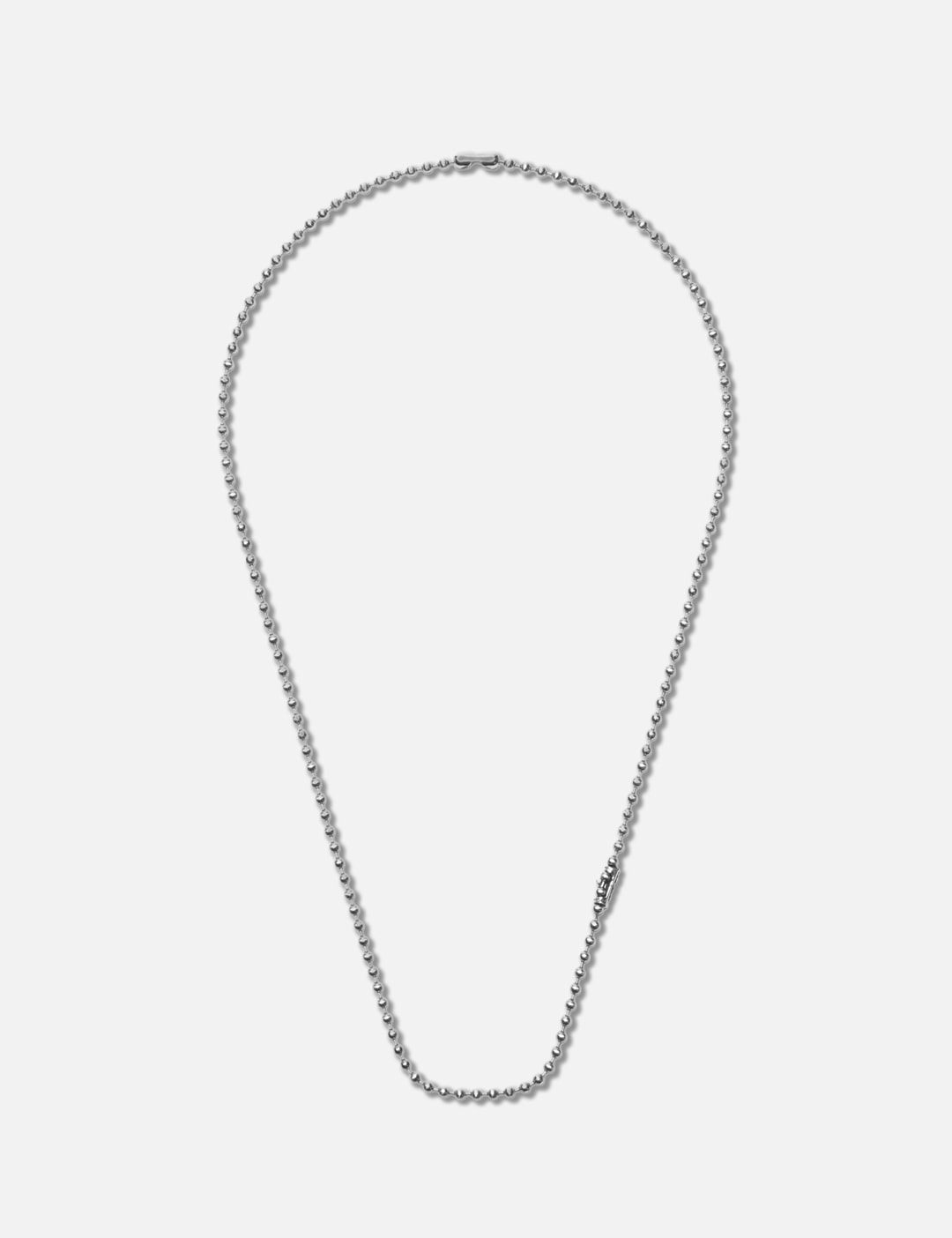 Stainless Ball Chain Necklace 24" view 5