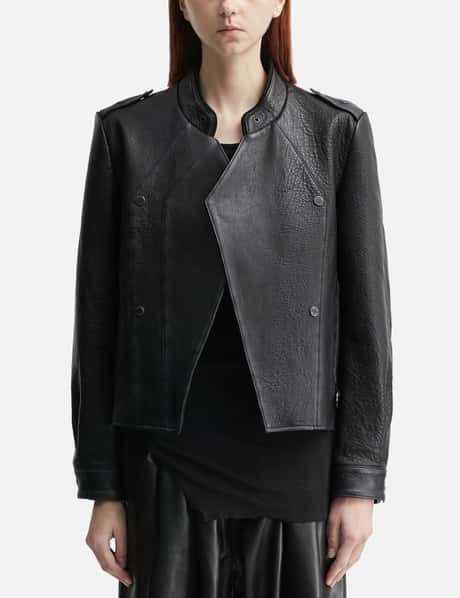 TEAM WANG design Acceptance Leather Jacket