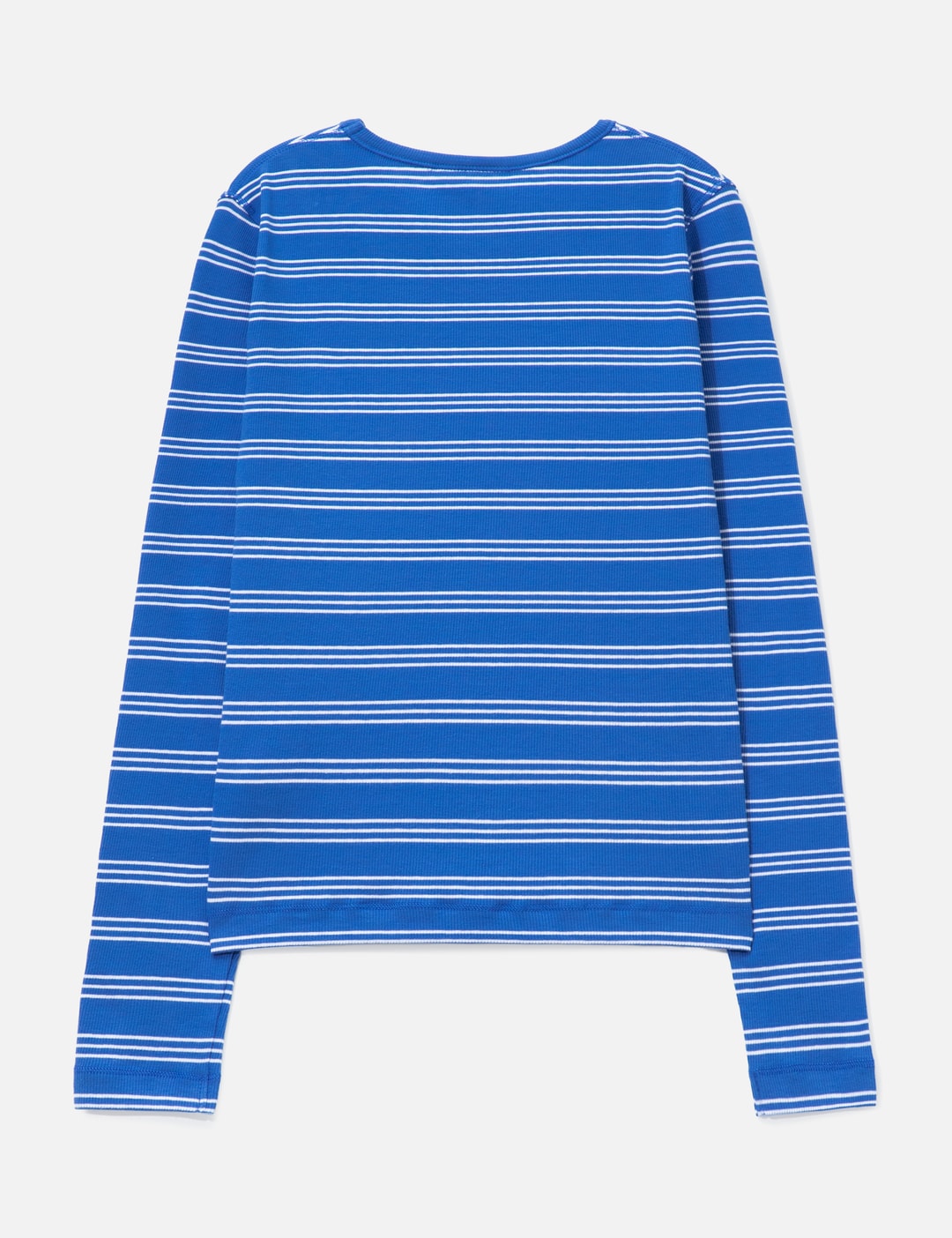 Long-Sleeve Top With Stripes view 9