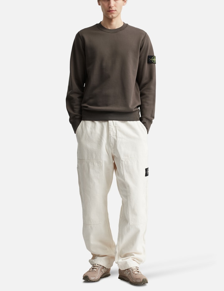 스톤 아일랜드 Organic Cotton Fleece Sweatshirt