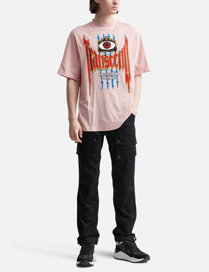 スローガンプリント コットン オーバーサイズ Tシャツ Placeholder Image