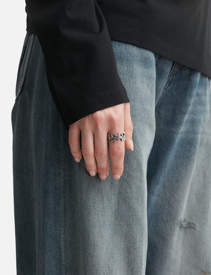 Twojeys Starman Ring In Metallic