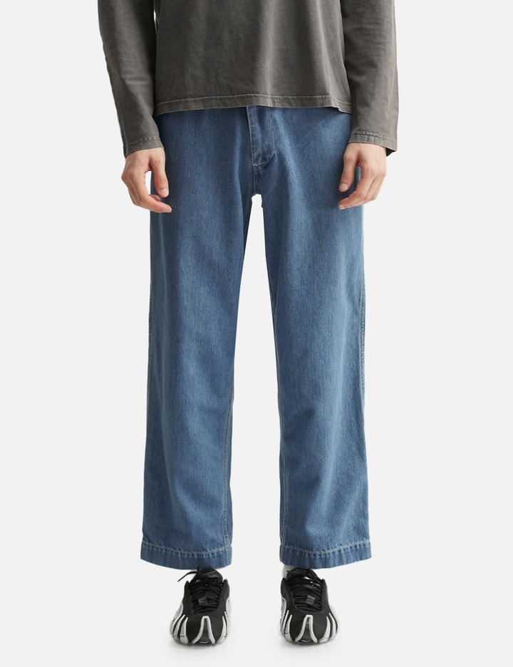 Wide Denim Pants Placeholder Image