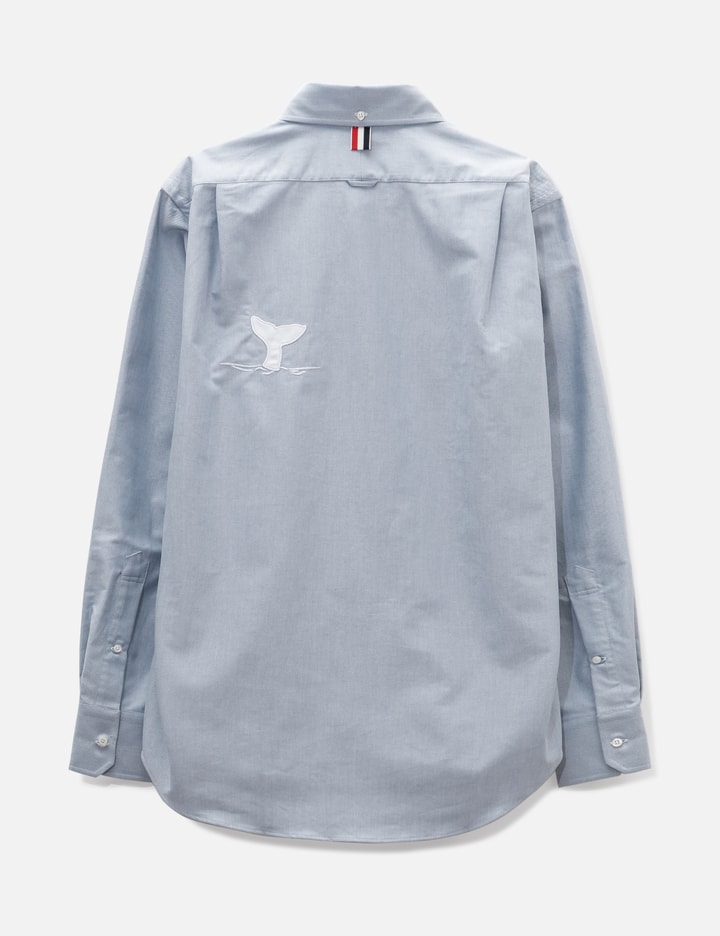 Solid Oxford Embroidered Whale Shirt Placeholder Image