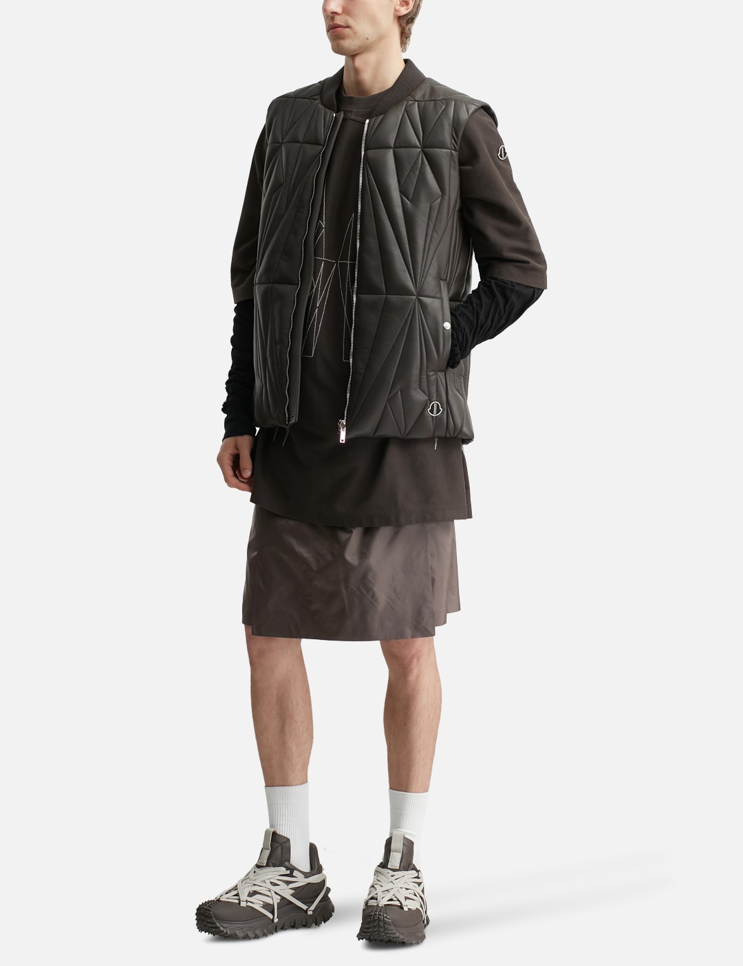 Moncler + Rick Owens Kiltshorts Skort view 20