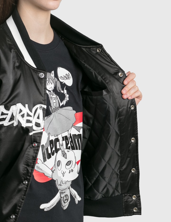 Icecream - Icecream X Jun Inagawa Varsity Jacket | HBX - Globally 
