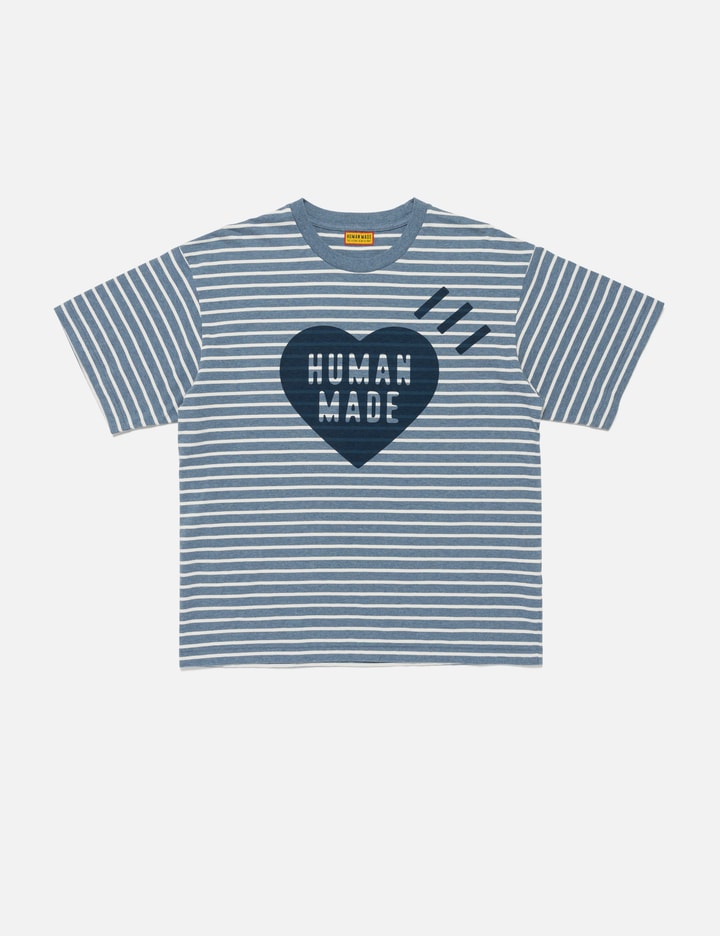 Striped Heart T-shirt Placeholder Image