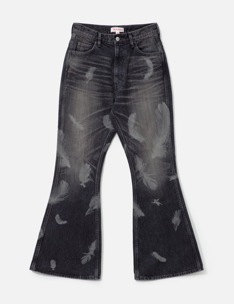 MASU 23ss DENIM CHAPS(BLACK) MASU CHAPS Chaps メルカリ masu Pants
