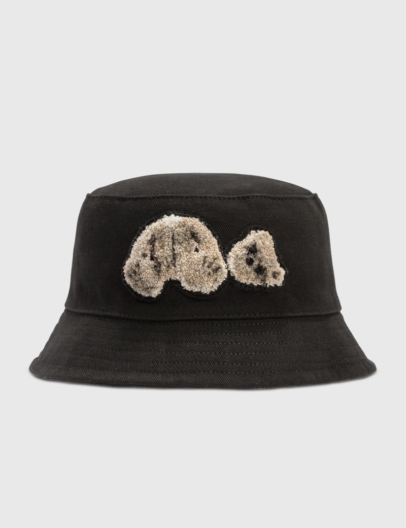 Palm Angels Bear Sprayed Bucket Hat 