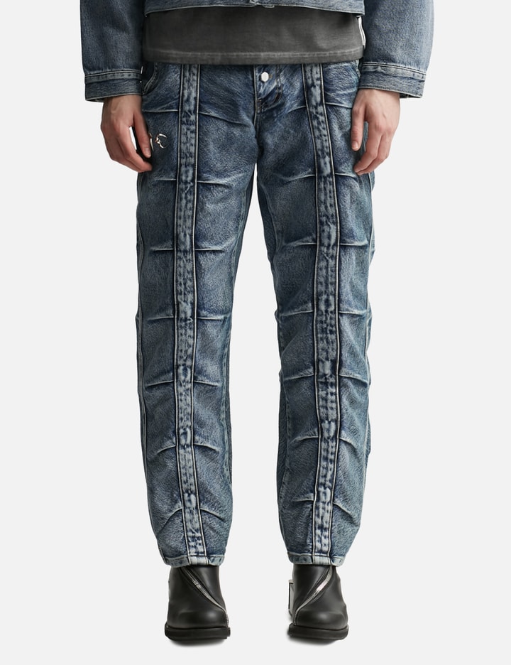 Gathered Tuck Jeans Placeholder Image