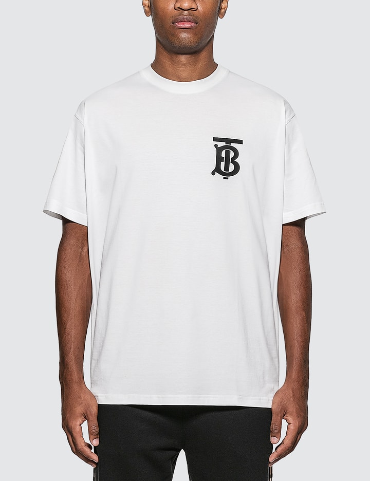 Monogram Motif Cotton Oversized T-shirt Placeholder Image