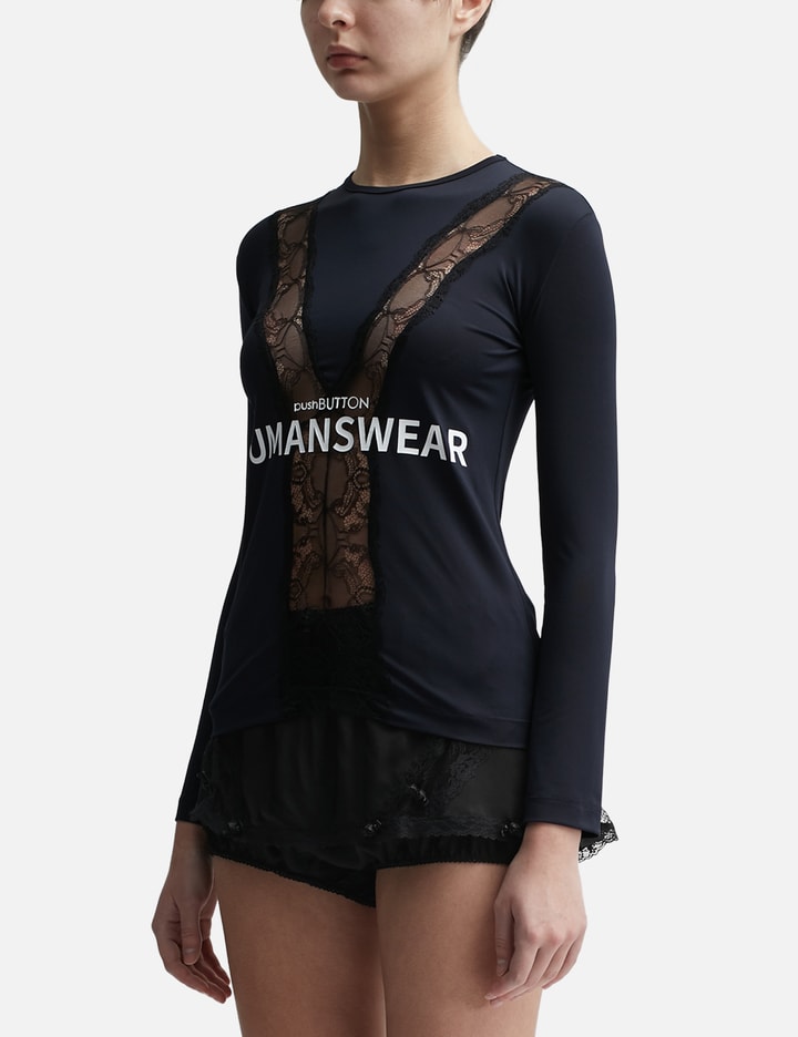 Lace Trim Jersey Top Placeholder Image