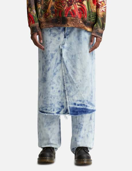 Dries Van Noten - レイヤード デニム | HBX - ハイプビースト 