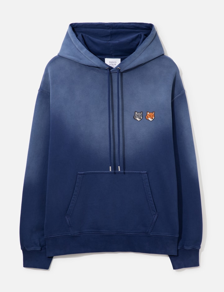 Maison Kitsuné Double Fox Head Faded Comfort Hoodie