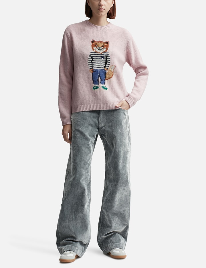 Dressed Fox Intarsia Jumper Placeholder Image