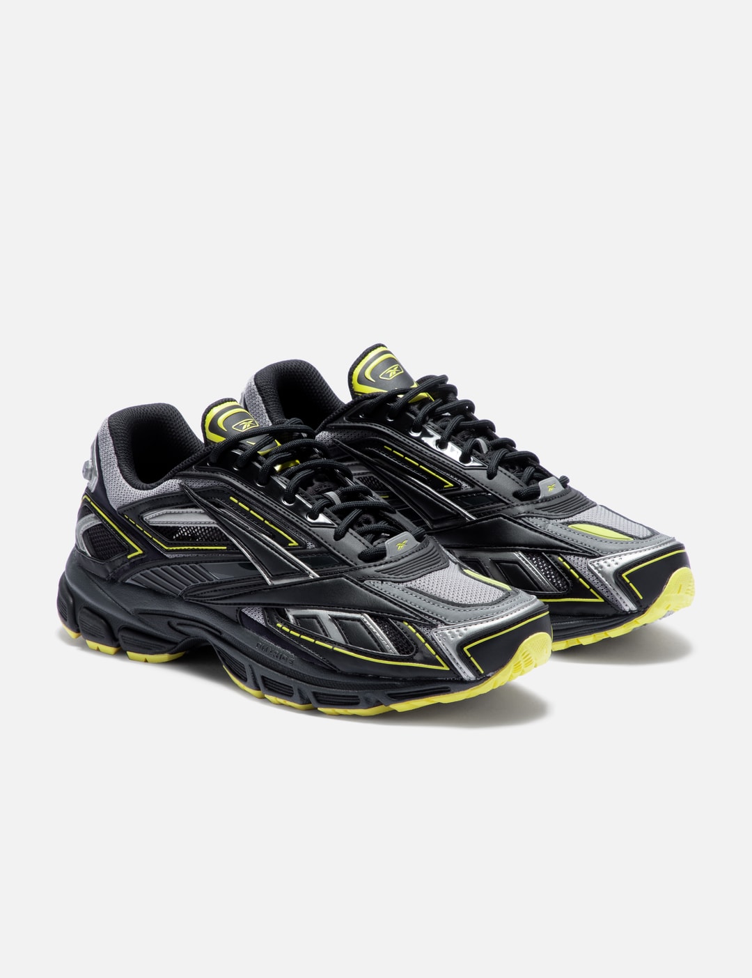 Reebok Orange Pump Omni Lite Tech Sneakers HBX