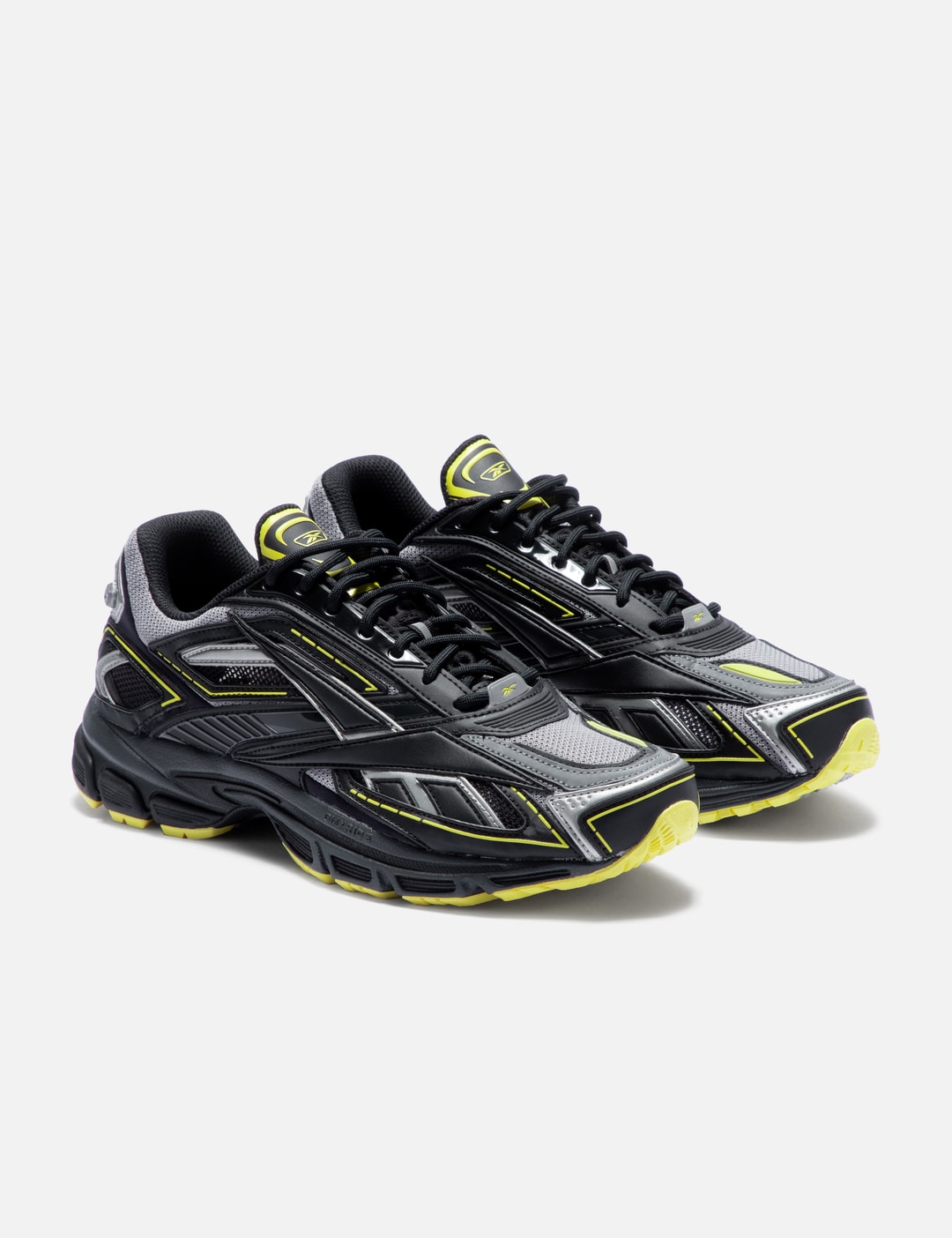 Reebok Orange Pump Omni Lite Tech Sneakers HBX