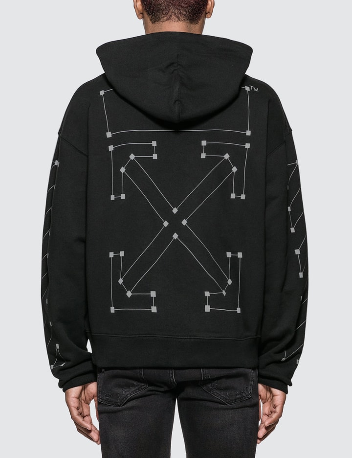 Off-White™ - Diagonals Backbone Hoodie | HBX