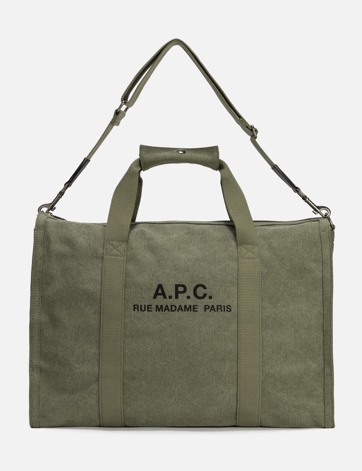 Shop Apc Recuperation Gym Bag In Green