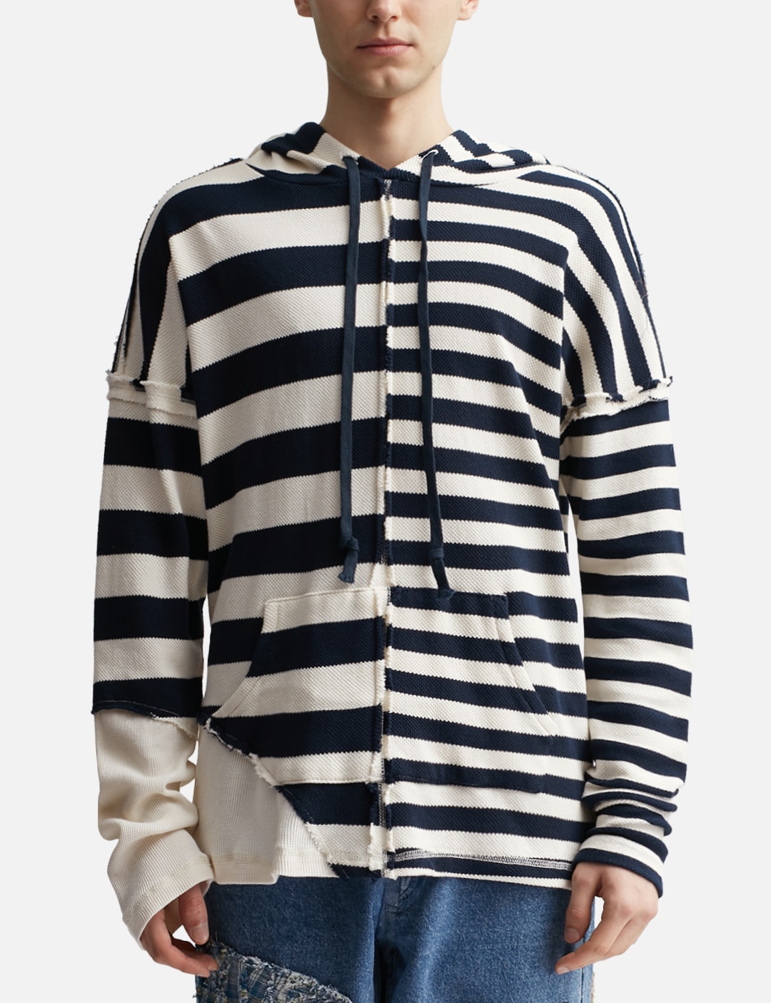 Nautical Stripe Hoodie view 18