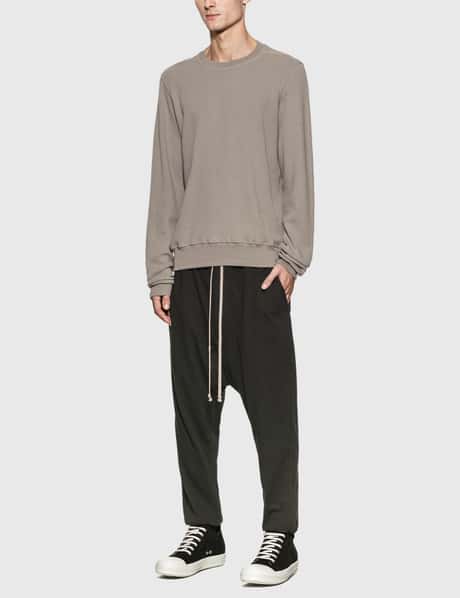 Rick Owens Kids Prisoner Tapered Cotton-Jersey Drawstring Sweatpants - Boys - Green Clothing - 6