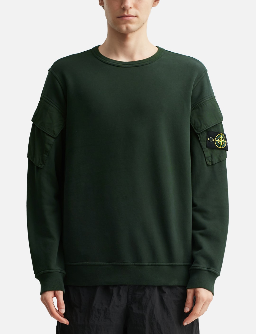 Brushed Organic Cotton Fleece Sweatshirt view 12