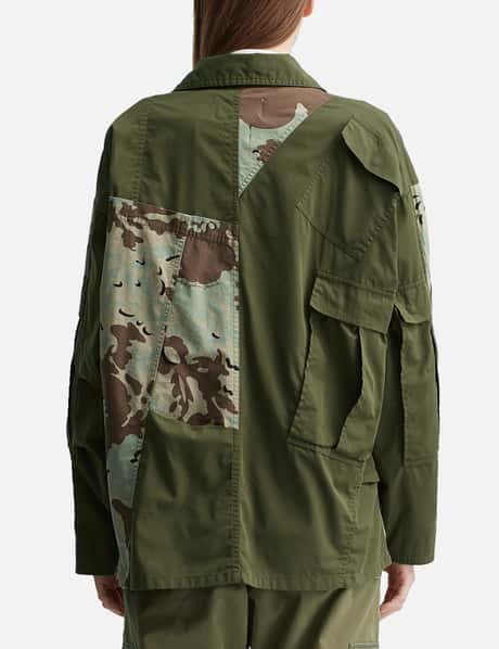 NÒMARHYTHM TEXTILE X Needles Rebuild Coverall Jacket view 12