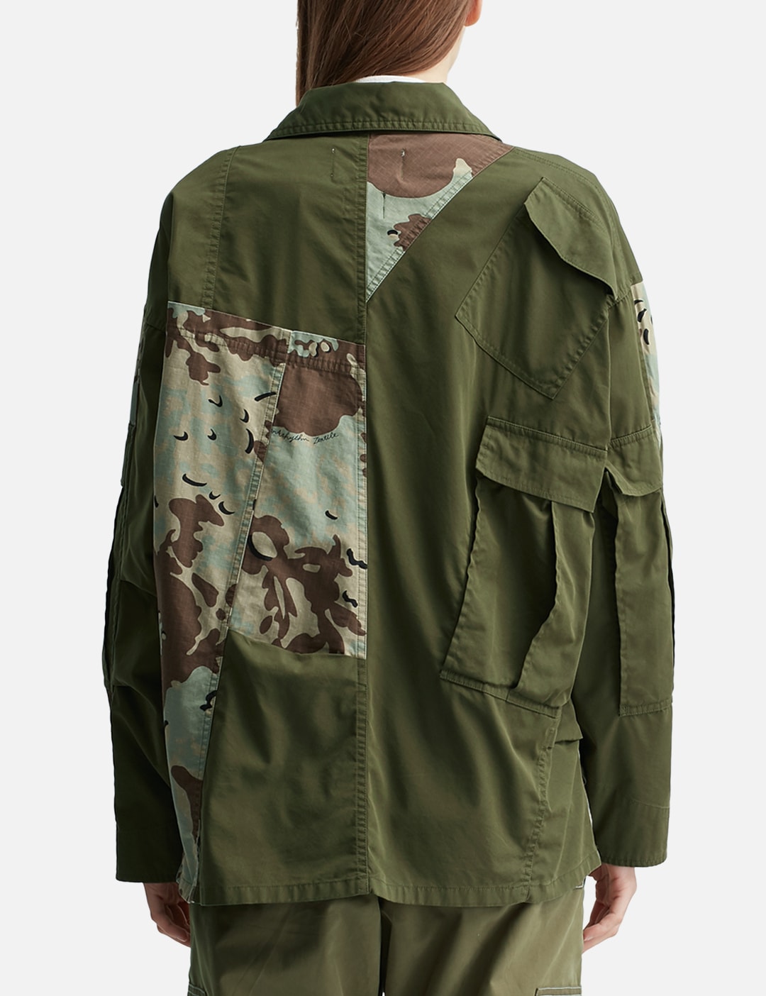 NÒMARHYTHM TEXTILE X Needles Rebuild Coverall Jacket view 13