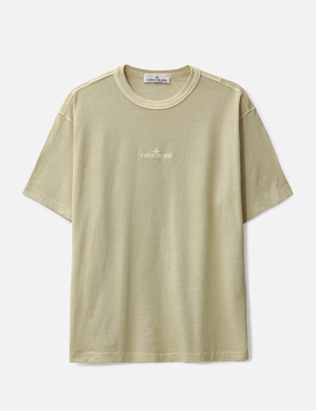 Stone Island - Embroidered Logo T-shirt | HBX - Globally Curated 
