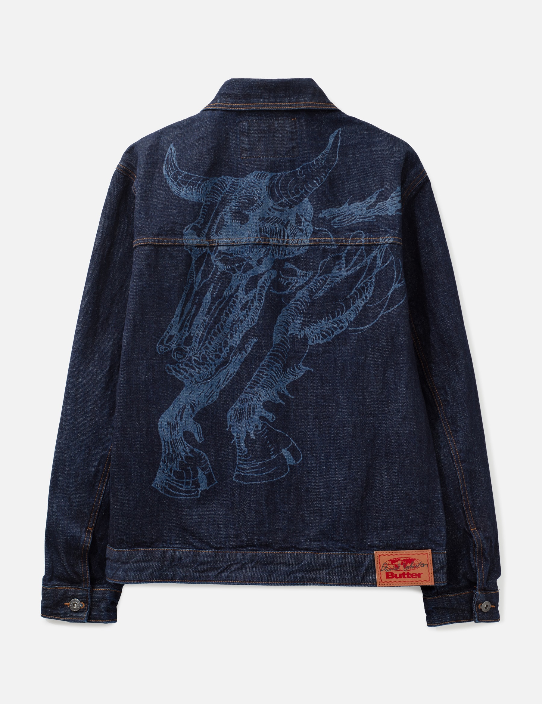X Daniel Johnston Bull Selvedge Denim Jacket view 17