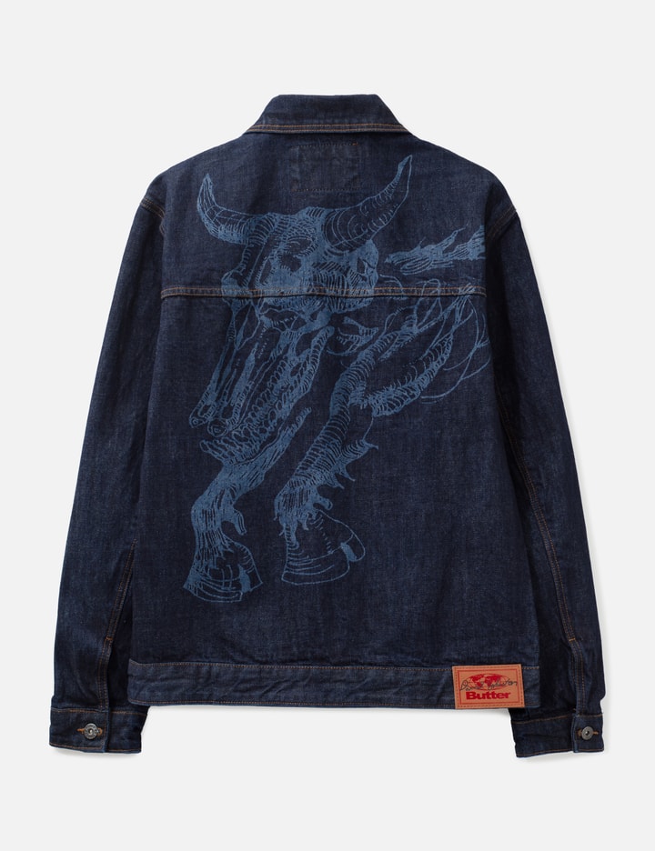 Butter Goods Butter Goods X Daniel Johnston Bull Selvedge Denim Jacket