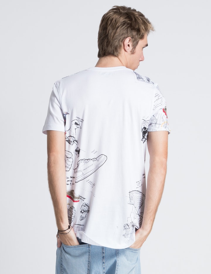 White Pigeon Sketch T-Shirt Placeholder Image