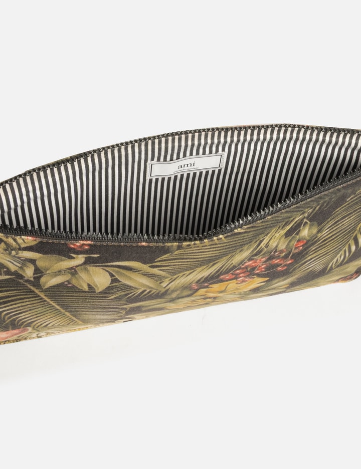Ami Tropical Print Pouch