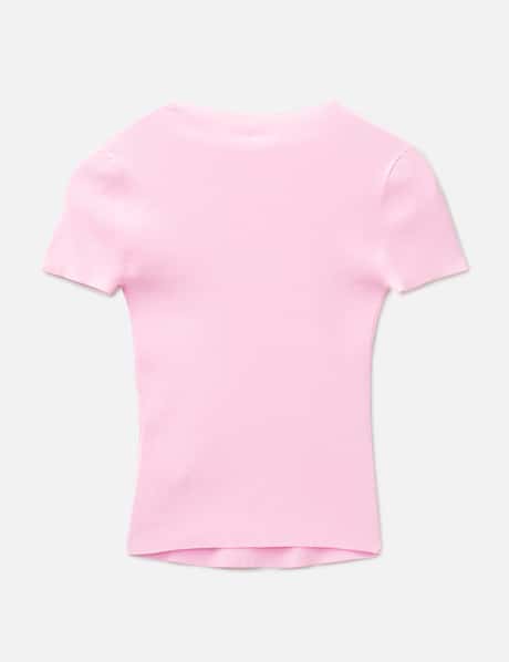 Knit Logo Short Sleeves T-Shirt view 8