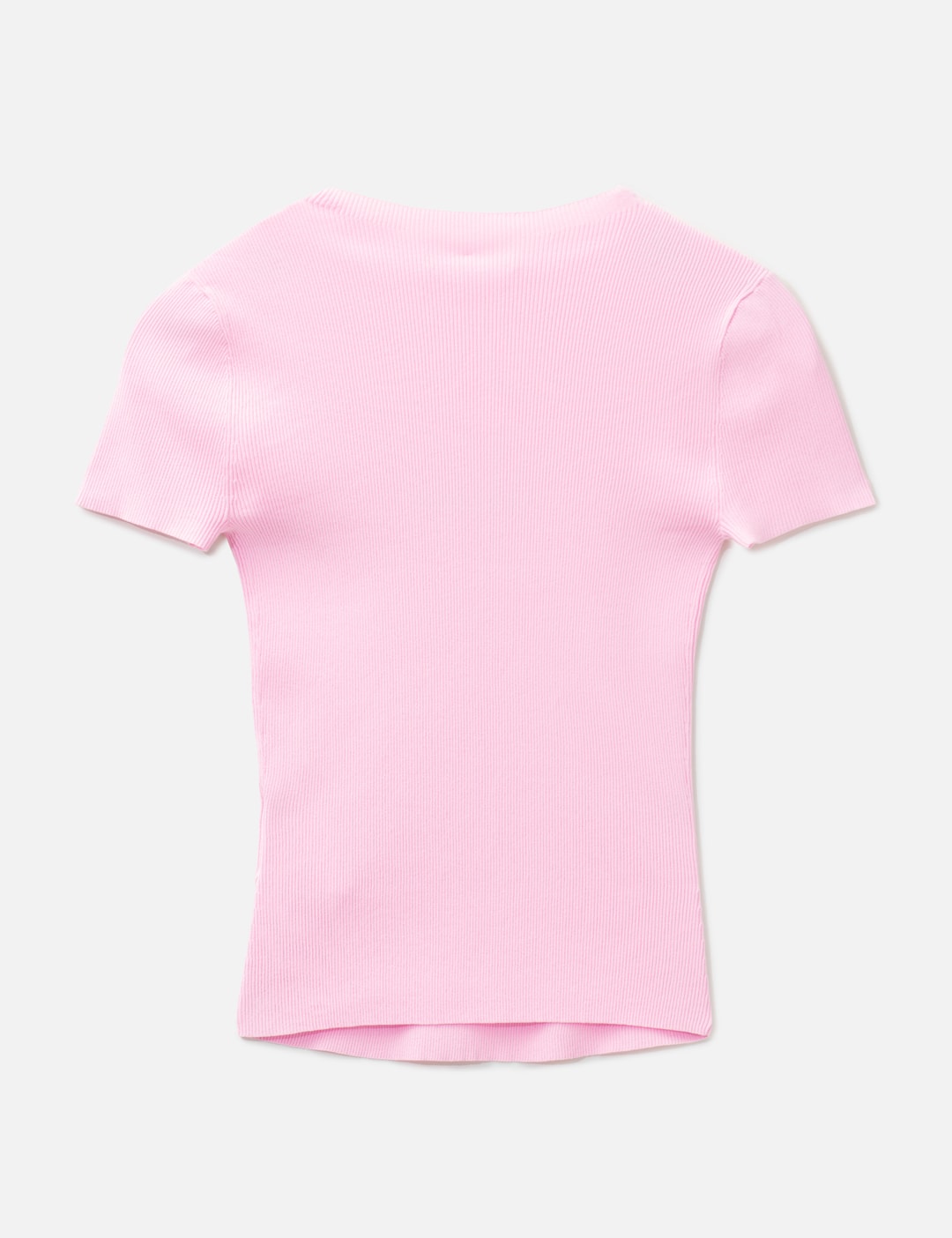 Knit Logo Short Sleeves T-Shirt view 9