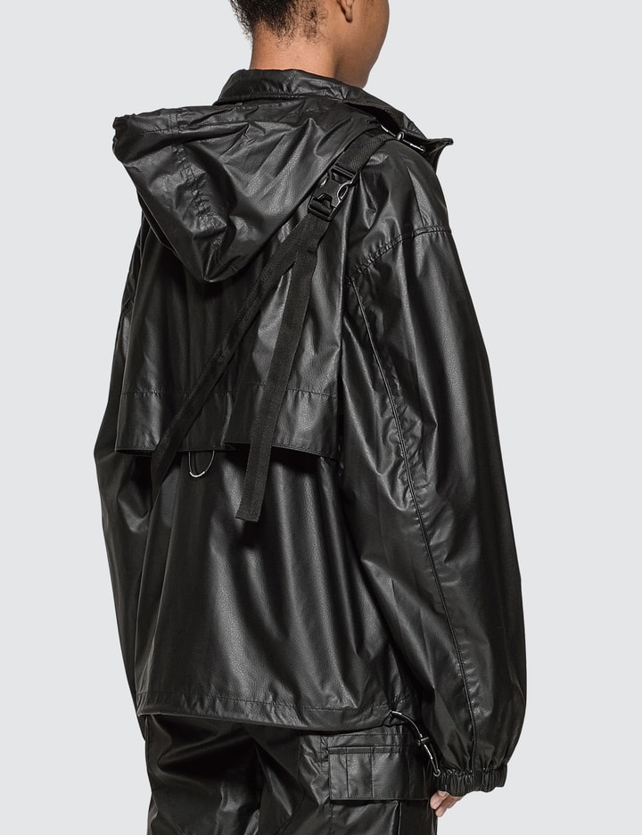 Chynatown Pleather Nylon Track Jacket Placeholder Image