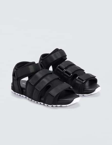 White Mountaineering - Vibram Sole Taped Sandals | HBX - Globally 