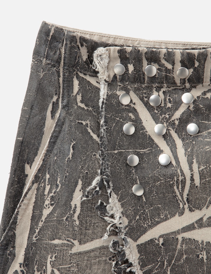 Rick Owens Drkshdw Sisysnap Skirt In Brown
