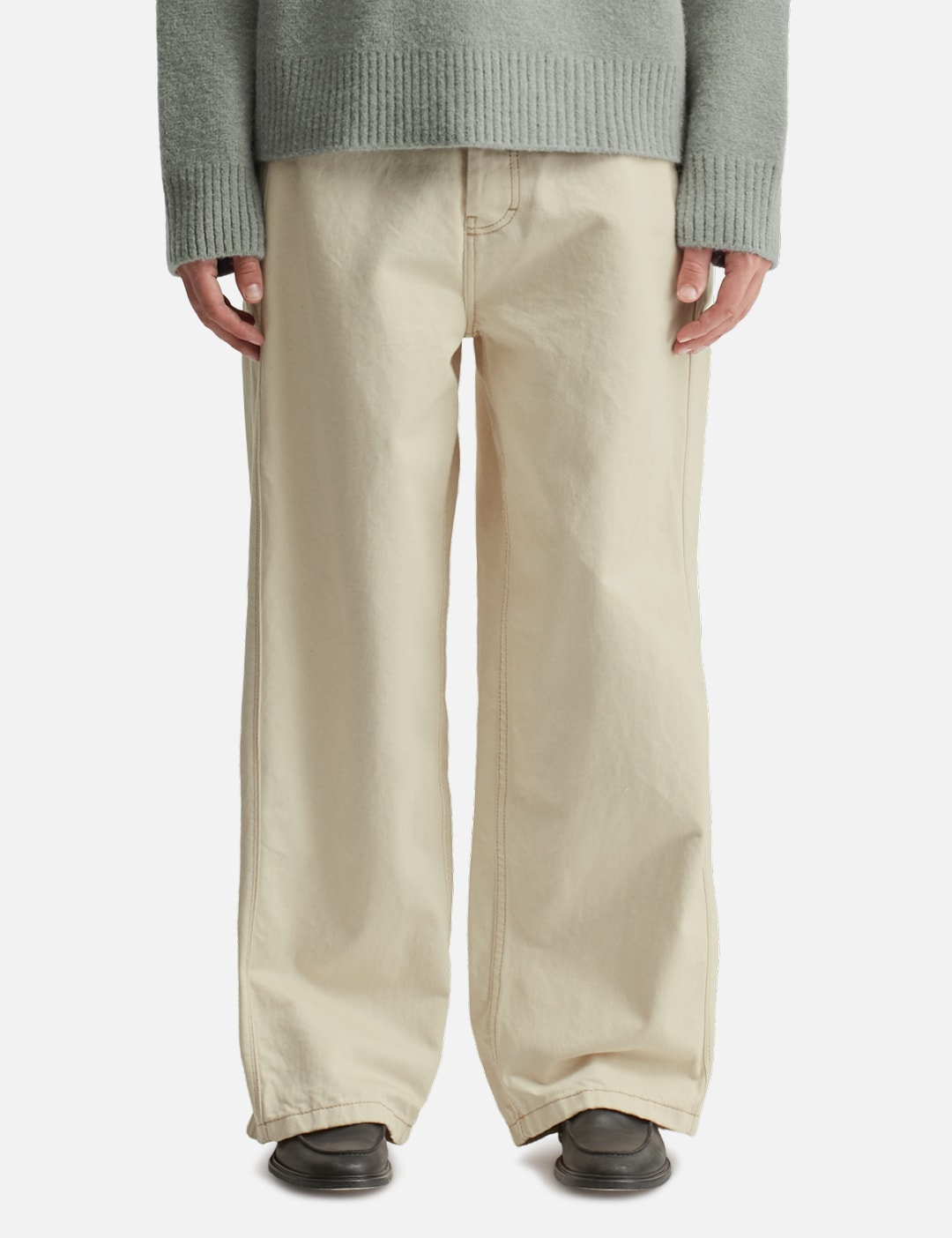 Cotton Wide Fit Jeans view 18