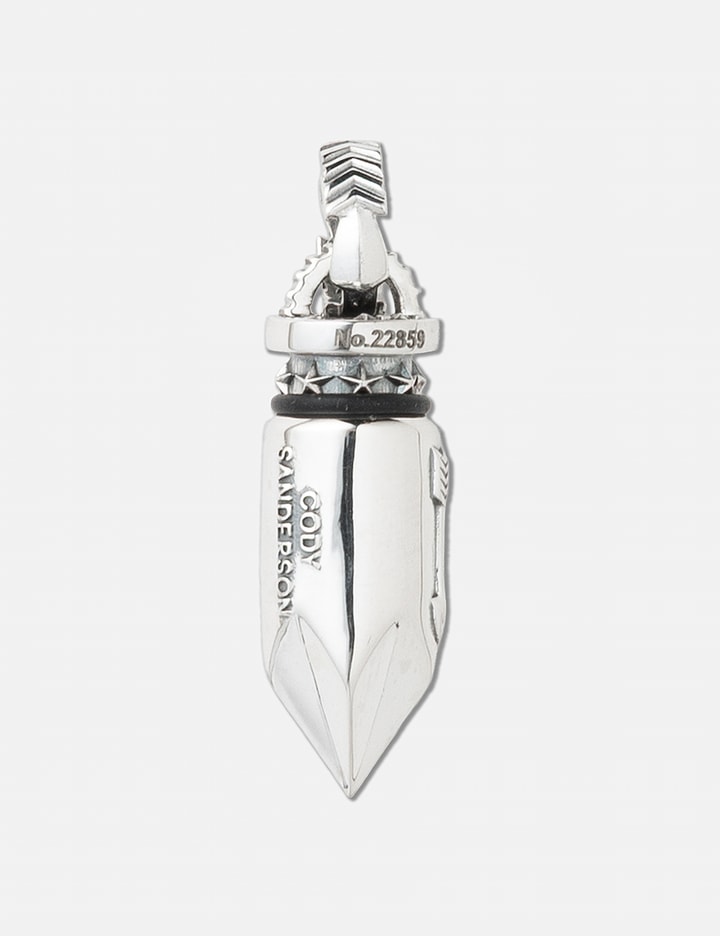 Big Aromatic Bullet Arrow Tail Bail Pendant