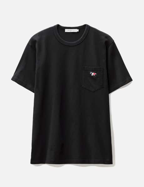 Maison Kitsuné Tricolor Fox Patch Classic Pocket T-shirt
