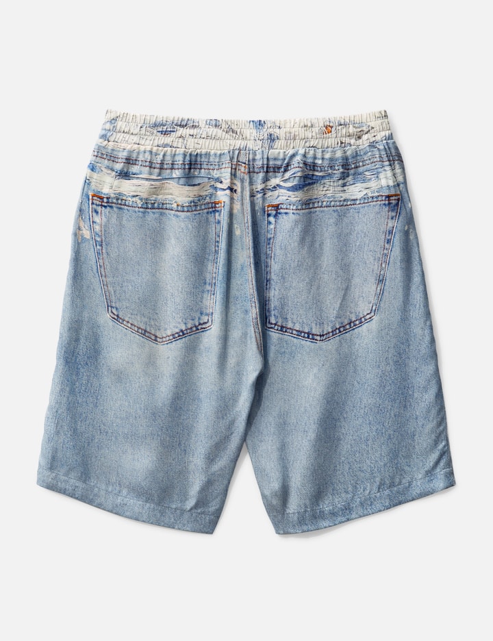 Trompe Loeil Denim Shorts Placeholder Image