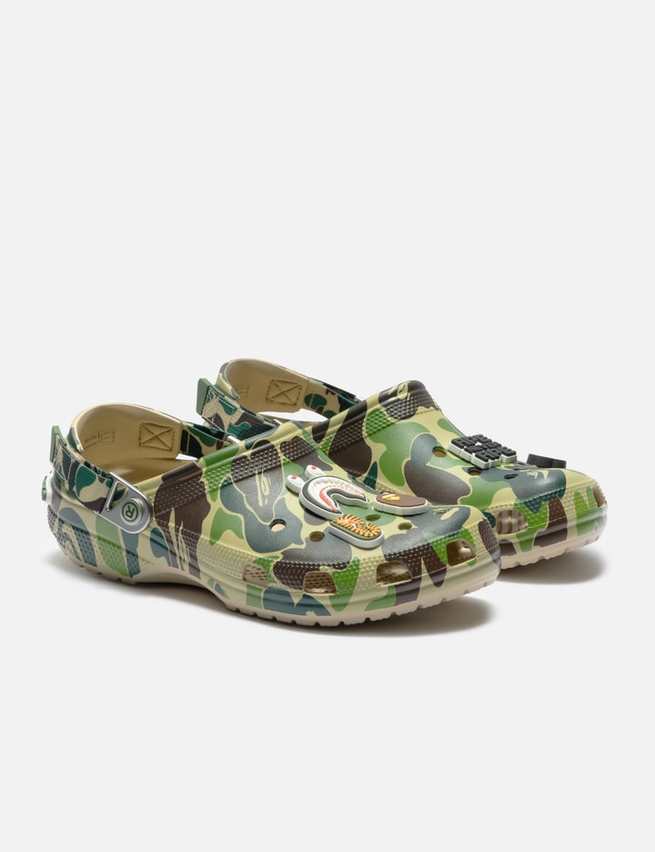 Bape Crocs Classic Clog In Multi
