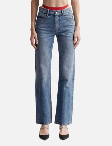 T By Alexander Wang Low Rise Slouchy Jean