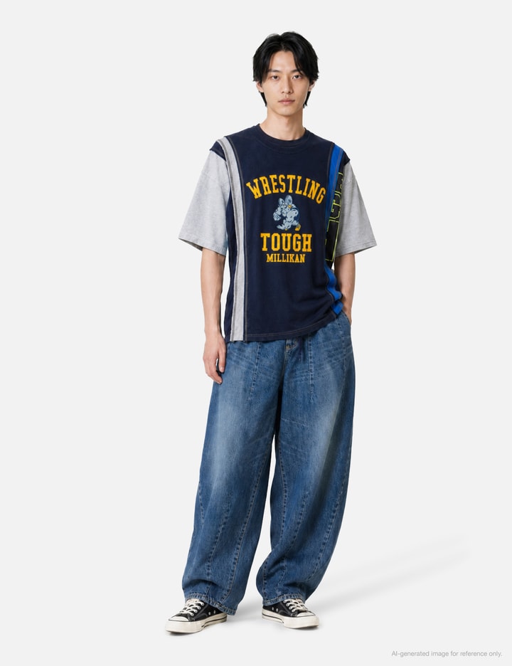 Needles 7 Cut Wide T-Shirt - College